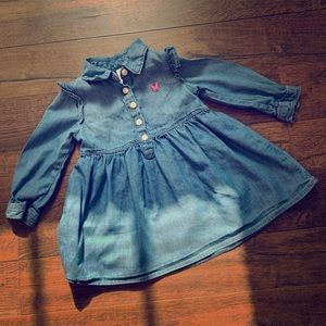 💕✨ Baby Girl Osh Kosh Chambray Dress✨💕